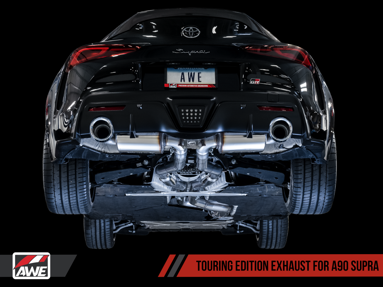 AWE Touring Edition Exhaust for A90 Supra
