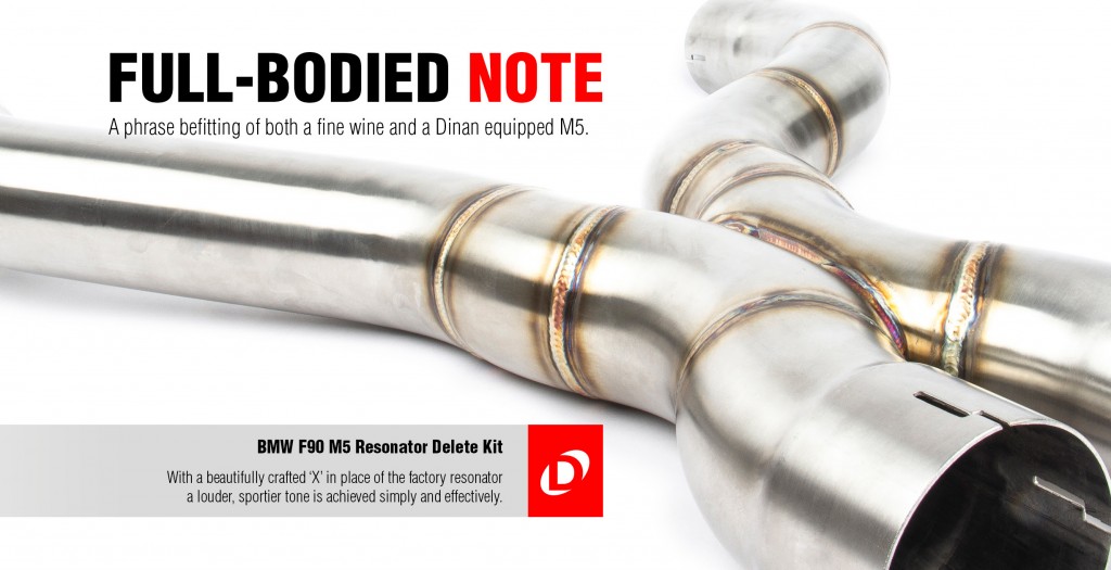 Dinan Resonator Delete Kit F90 M5-1