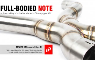 Dinan Resonator Delete Kit F90 M5-1