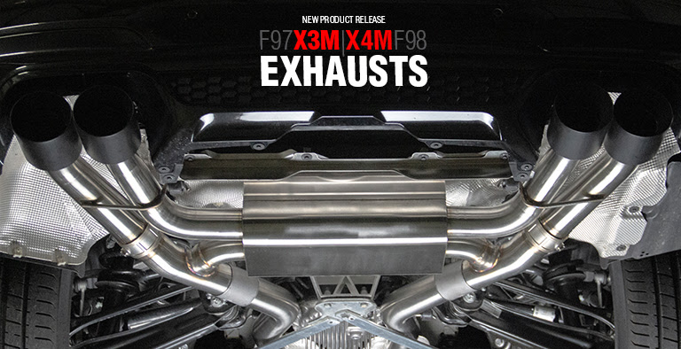 Dinan Valved Axle-back Exhaust BMW F97 X3M - F98 X4M-1