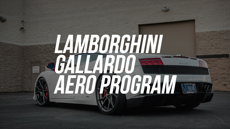 Lamborghini Gallardo Carbon Fiber Aero Program-1