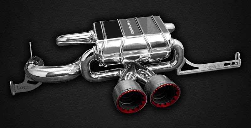 Capristo Lotus Evora S Exhaust System-1