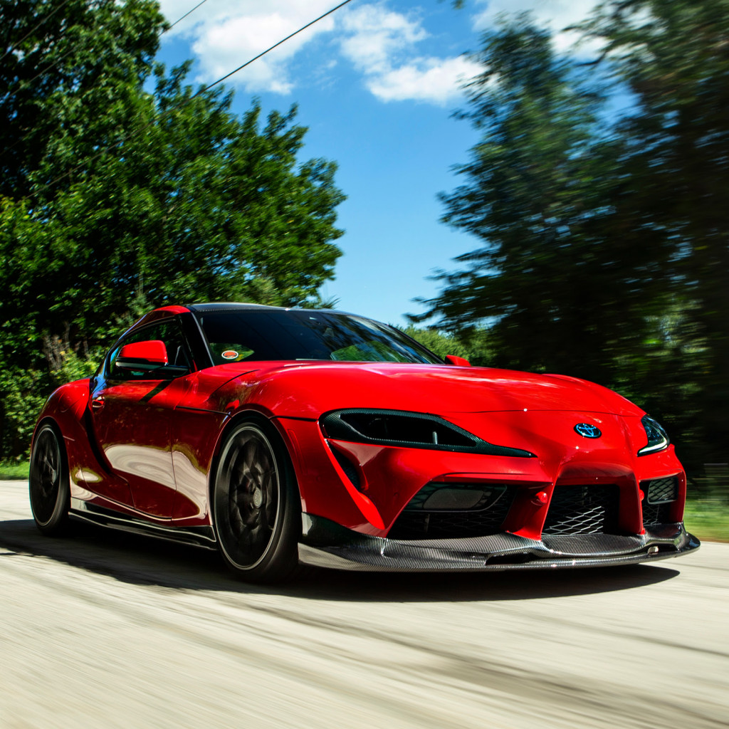 AMS Performance Toyota A90 Supra Heat Exchanger-1