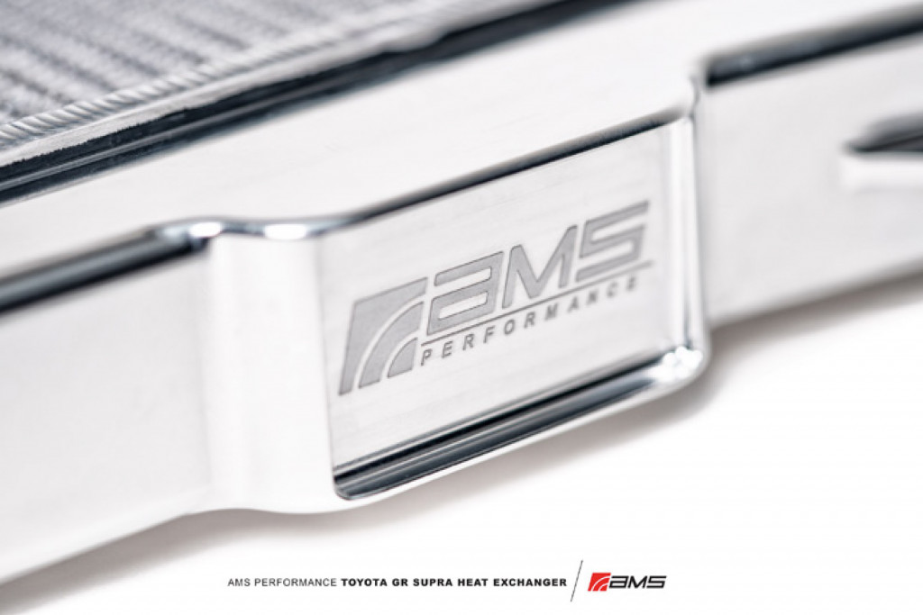 AMS Performance Toyota A90 Supra Heat Exchanger-4
